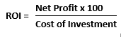 RETURN ON INVESTMENT CALCULATOR