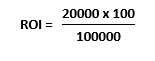 RETURN ON INVESTMENT CALCULATOR